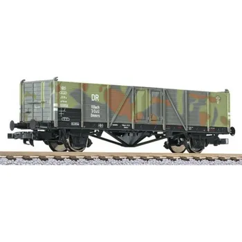 Modelová železnice H0 - otevřený nákladní vůz Ommru (Villach) maskovaný DRB ep.II