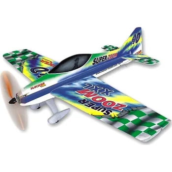 RC model letadla Výkonný RC model Super Zoom XXL ARF modrý