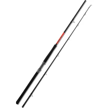 Uni Cat prut Knock Out 2.40m 250-1000g, 2 díl (Kratší prut na sumce pro lov z lodi nebo na krátké vzdálenosti.)