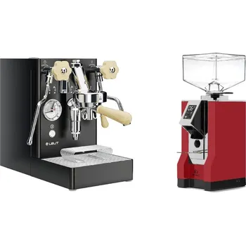 Kávovar Lelit Mara PL62X V2, black + Eureka Mignon Bravo, CR ferrari red