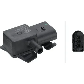 Autoelektrika Senzor, tlak výfukového plynu HELLA 6PP 009 409-021