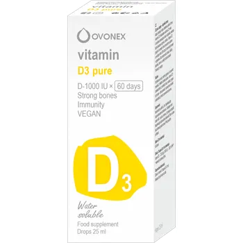 Ovonex Vitamin D3 pure 25 mcg 25 ml