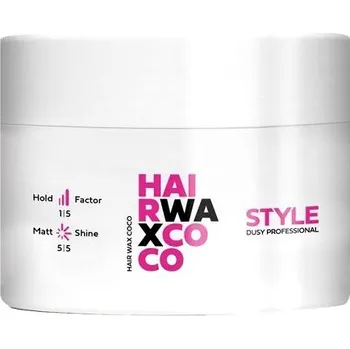Stylingový přípravek Dusy Style Hair Wax CoCo 150ml jemný vosk na vlasy s vůní kokosu