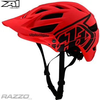 Cyklistická přilba MTB helma TroyLeeDesigns A1 Helmet Drone Fire Red 2022 XL-XXL
