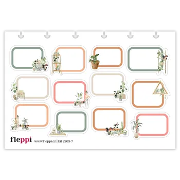 samolepka Fleppi Březen 2022 | arch 7