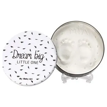 Úložný box Baby Art Magic Box Rámeček s víkem a stojánkem - Black/White