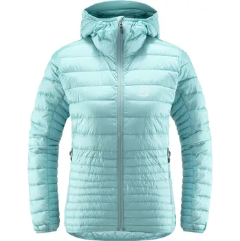 W Bunda Haglofs Micro Nordic down hood dámská, frost blue| M