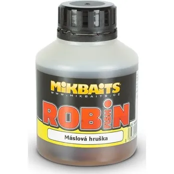 Návnadové aroma Michal Kučera MIKBAITS Mikbaits Robin Fish booster 250ml - Máslová hruška