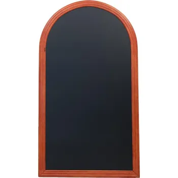 Securit Nástěnná popisovací tabule RONDO 60x105 cm, mahagon