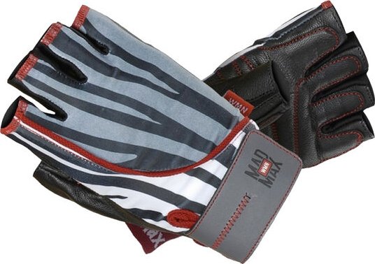 MadMax Rukavice Nine Eleven Zebra - velikost L