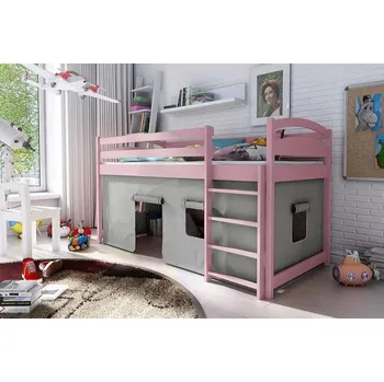 Dětská postel Dětská zvýšená postel Atos Barva dřeva: Růžová, Rozměry: 80x180