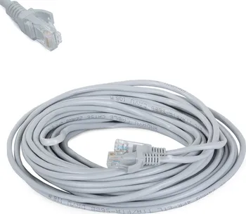 Síťový kabel Síťový kabel RJ45 15 m šedý
