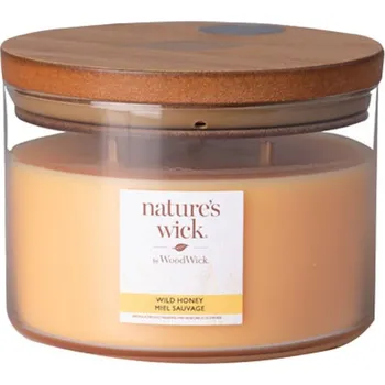 Svíčka WOOD WICK Svíčka Tumbler, Wild Honey, 3 knoty, 433g