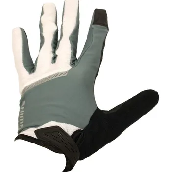 SHIMANO Original celoprsté rukavice, šedá, XL