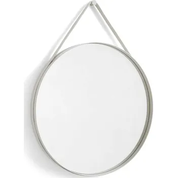 Zrcadlo HAY Zrcadlo Strap Mirror 70cm, light grey