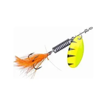 Umělá nástraha Power Catcher Rotační třpytka Spinner UV Firetiger 1 - 2,5gr