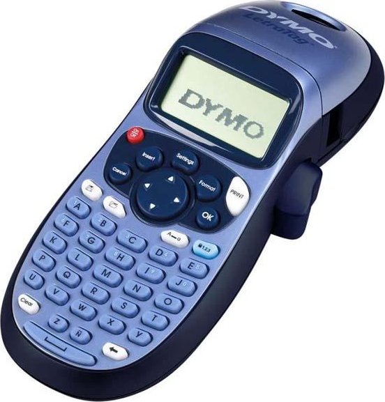 Dymo LetraTag Razor LT-100H S0883990, modrý, štítkovač