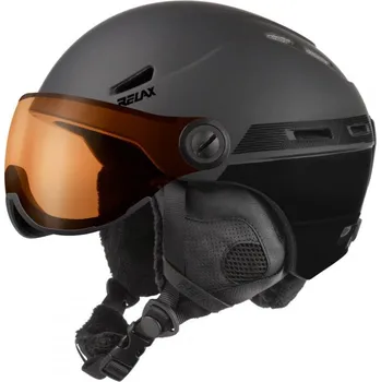 Lyžařská helma Relax PATROL VISOR RH32C Helmy vel.: L/58-60