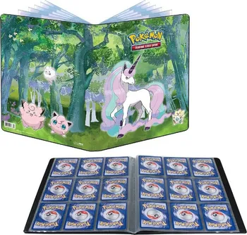 Příslušenství ke karetním hrám Ultra PRO Pokémon Album A4 na 180 karet Enchanted Glade