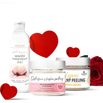 Kosmetická sada Amoene Láska pro sebe i pro dva - Dárková sada kosmetiky