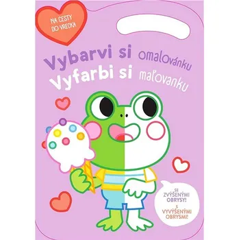 omalovánky Vybarvi si omalovánku Žába: Vyfarbi si maľovanku Žabka Kniha