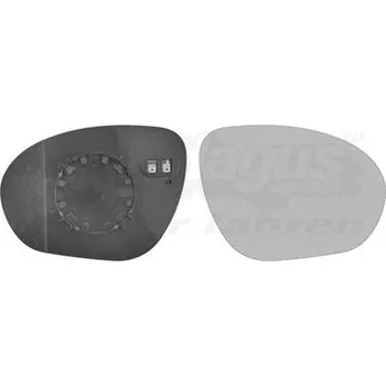 Autosklo Sklo do zrcátka, vnější zrcátko VAN WEZEL 3380838