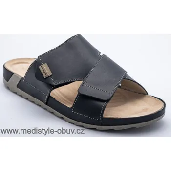 Dámská zdravotní obuv MEDISTYLE TOMÁŠ 6T-J16 pantofel černý, černá - 41