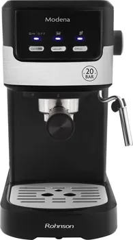 Kávovar Rohnson Modena R-98010 černý/stříbrný