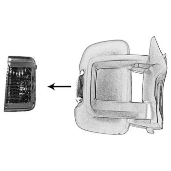 Směrový světlomet Blikač VAN WEZEL 1651918