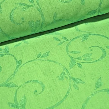 Teflonová látka Anežka - zelená 155