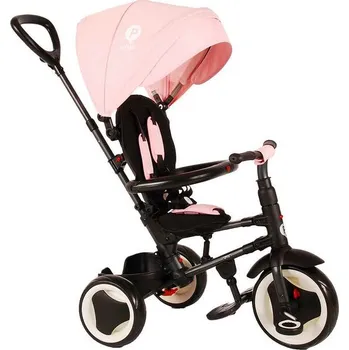 Koloběžka Volare - Dětská tříkolka Rito Deluxe růžová - expresní doprava