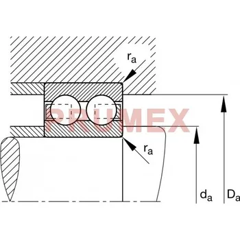 FAG 4313-B-TVH kuličkové ložisko