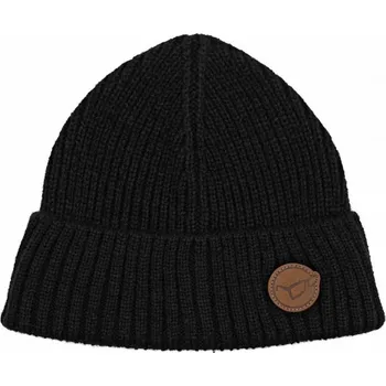 Čepice Korda Čepice Trawler Beanie Dark Black