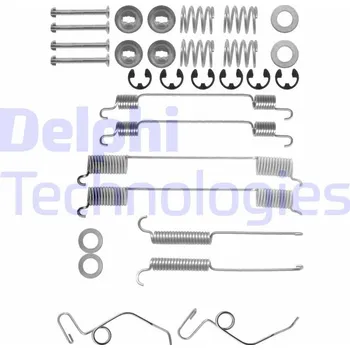 Brzdový systém Sada prislusenstvi, brzdove celisti DELPHI LY1168