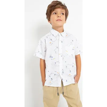 Chlapecká košile Chlapecká košile s krátkým rukávem Mayoral 3162 Velikost: 6 let (116 cm)