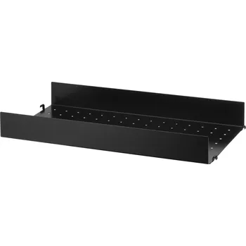 police STRING Vysoká kovová police Metal Shelf High 58 x 30, Black