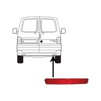 Příslušenství osvětlení automobilu Odrazka VAN WEZEL 5896930