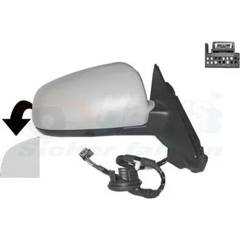 Auto zrcátko Vnější zpětné zrcátko VAN WEZEL 0332808