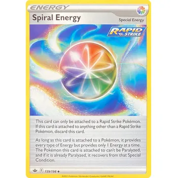 Sběratelská karetní hra Spiral Energy - Chilling Reign 159/198 Varianta: Non Holo C/UC