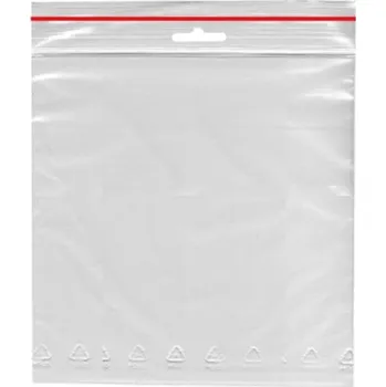 Potravinová fólie Sáček PE 10 x 12 cm 100 kusů klip euro Wimex