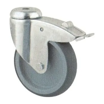 Pojezdové kolečko Přístrojové kolo PJO otočné s brzdou 2477 PJO 075 P30 otočné s brzdou