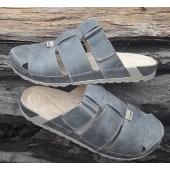 Dámská zdravotní obuv MEDISTYLE MAREK 7M-J16/1 pantofel šedý, šedá - 47