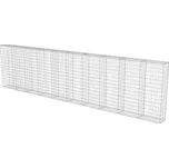 vidaXL Gabionová zeď z pozinkované…