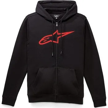 Pánská mikina ALPINESTARS AGELESS II FLEECE MIKINA - černo-červená L