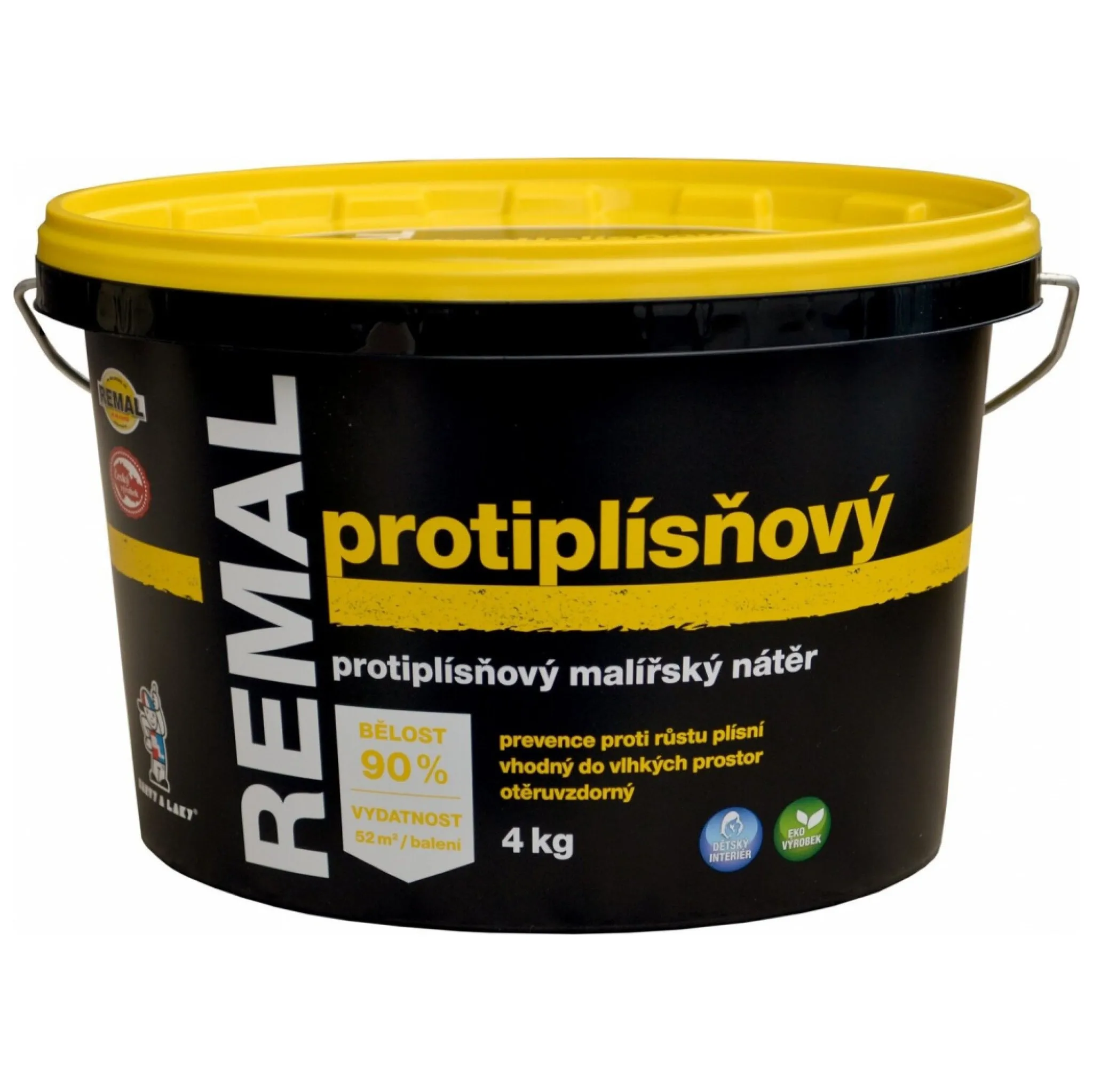 Fotografie 1 - Barva na zeď Remal Protiplísnový 4 kg