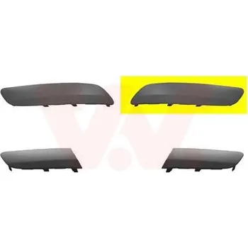 Lišta karosérie Ozdobná / ochranná lišta, nárazník VAN WEZEL 5886581