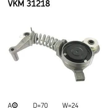 Napínák, žebrovaný klínový řemen SKF VKM 31218