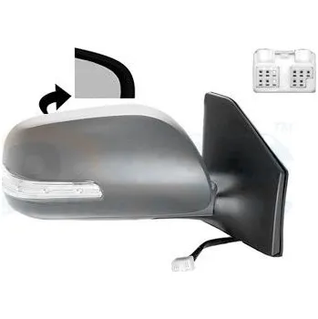 Auto zrcátko Vnější zpětné zrcátko VAN WEZEL 5311828