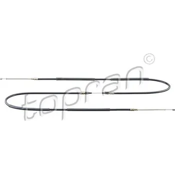 Lanko parkovací brzdy Tažné lanko, parkovací brzda, , 321609721C, TOPRAN, 103 404
