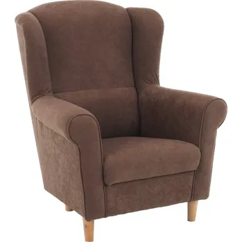 Křeslo Tempo Křeslo ušák CHARLOT hnědé